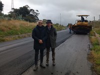 Lavori in corso sulla Sp88 a Caulonia, Lizzi: "Impegno costante della Metrocity per migliorare viabilità del comprensorio"